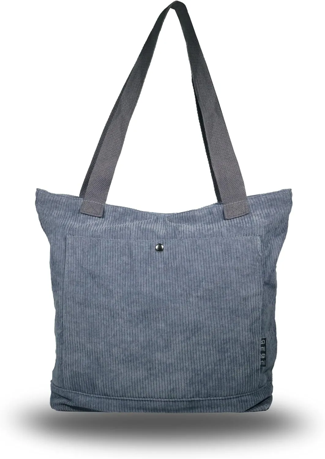 Women's Corduroy Tote Bag Zipper Tote's Handbag Retro Large Hobo Crossbody Handbag Casual Tote Shoulder Bag Gifts