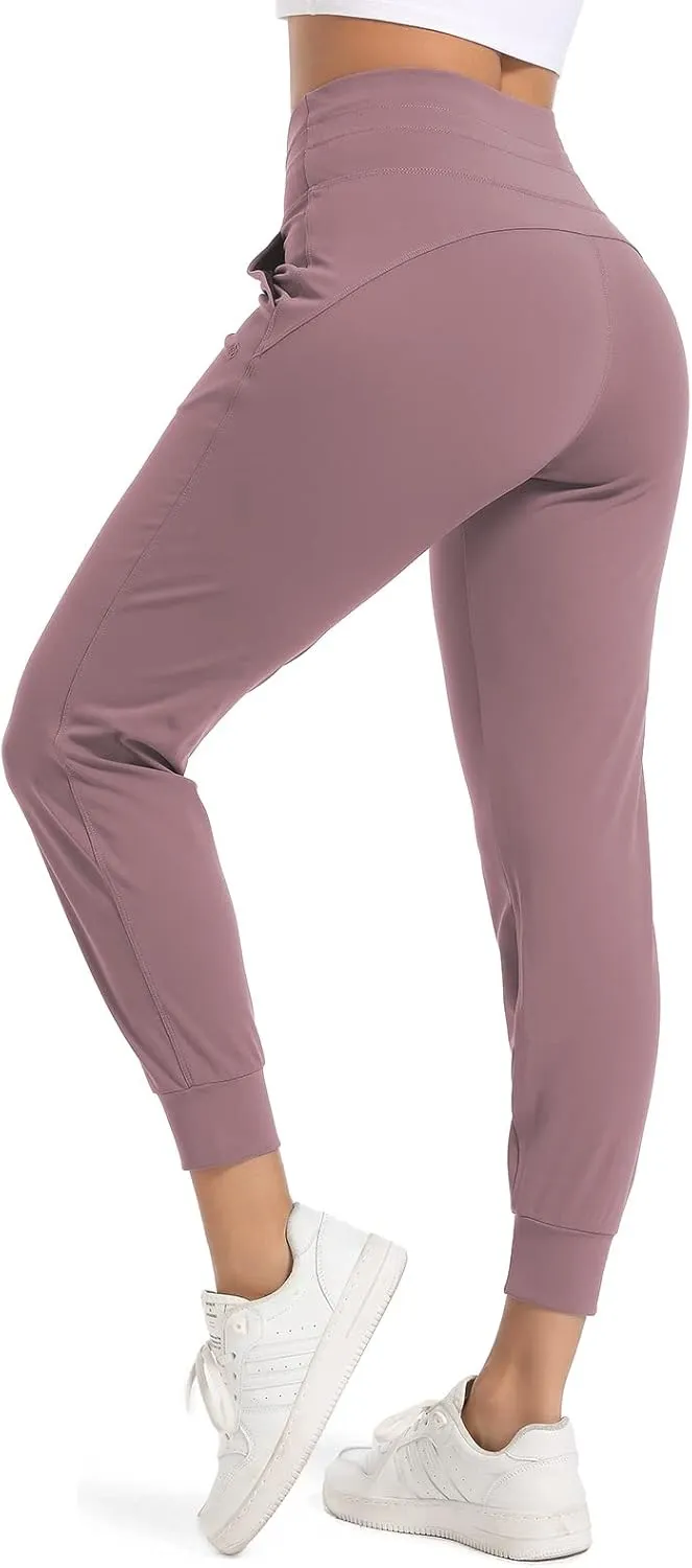 Women's Joggers Pants Lightweight Running Sweatpants with Pockets Athletic Tapered Casual Pants for Workout,Lounge