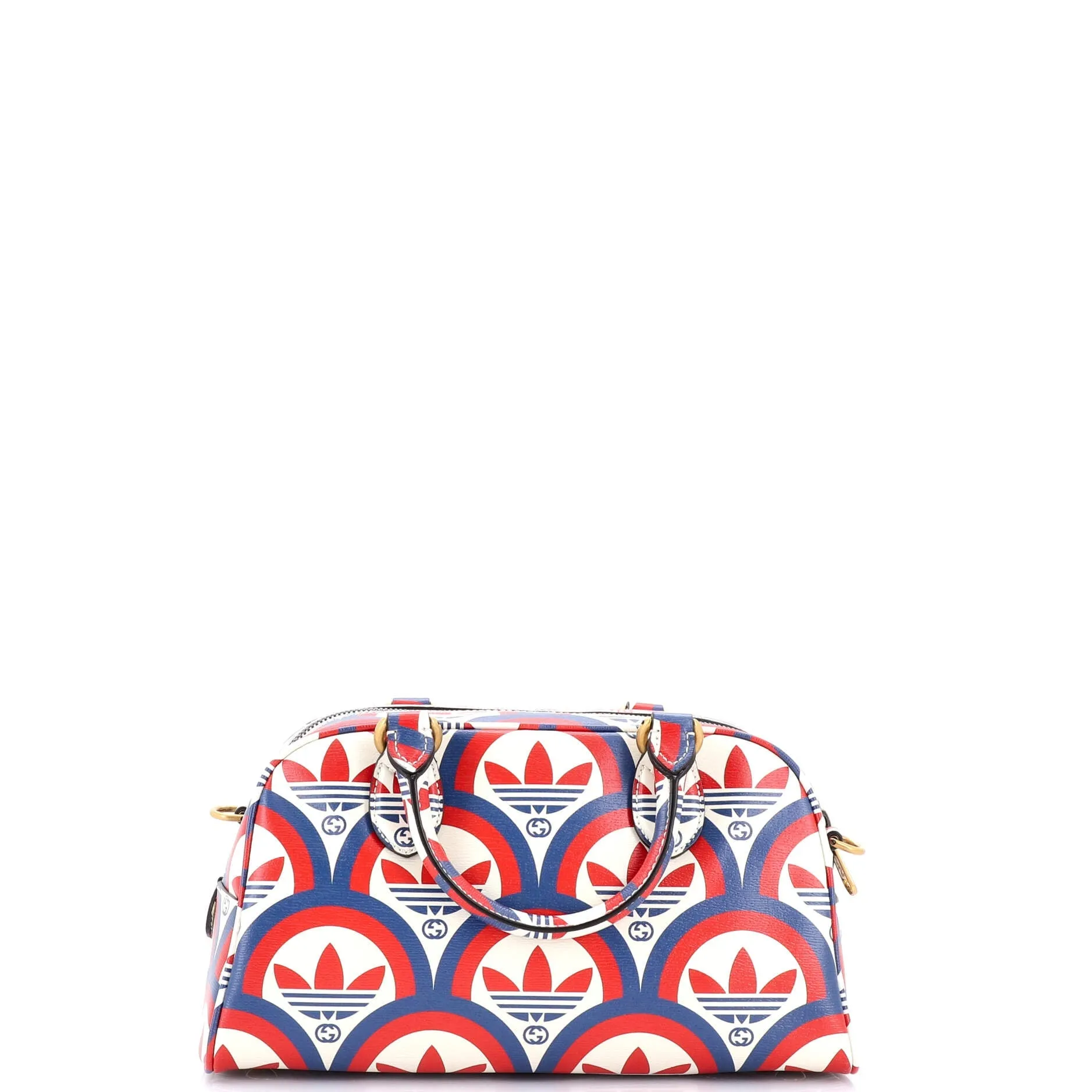 x adidas Duffle Bag Printed Leather Mini