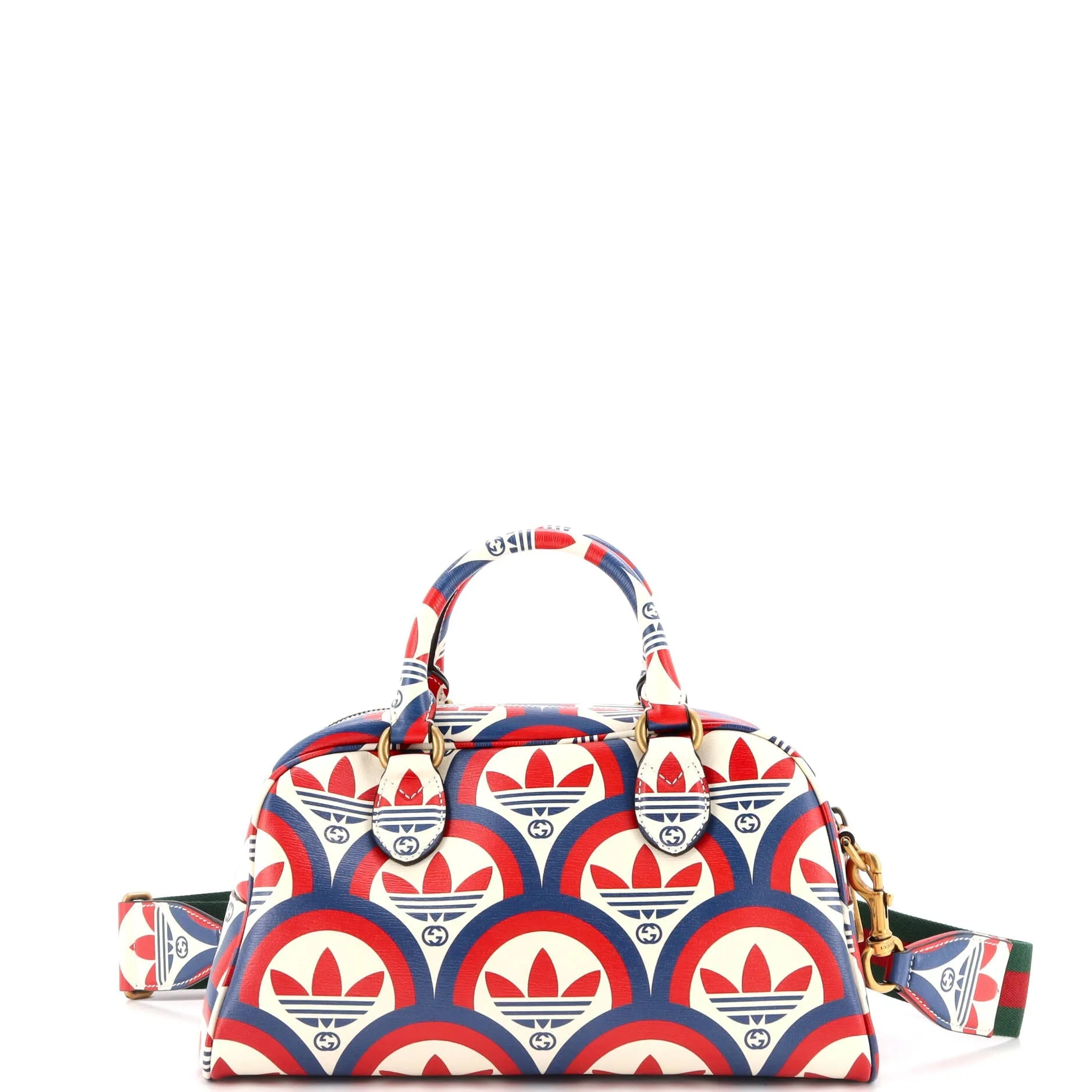 x adidas Duffle Bag Printed Leather Mini