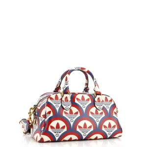 x adidas Duffle Bag Printed Leather Mini