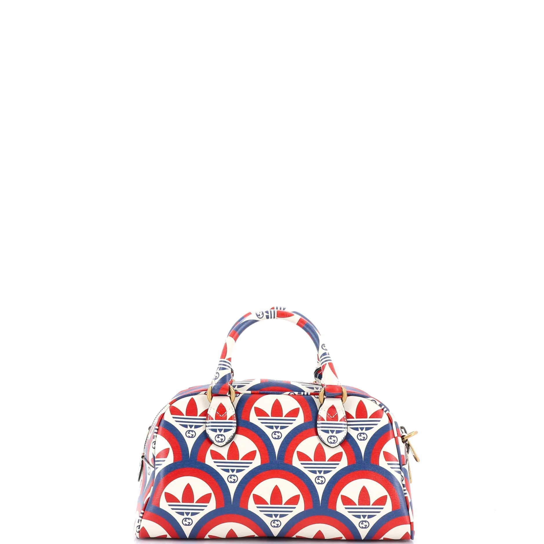 x adidas Duffle Bag Printed Leather Mini