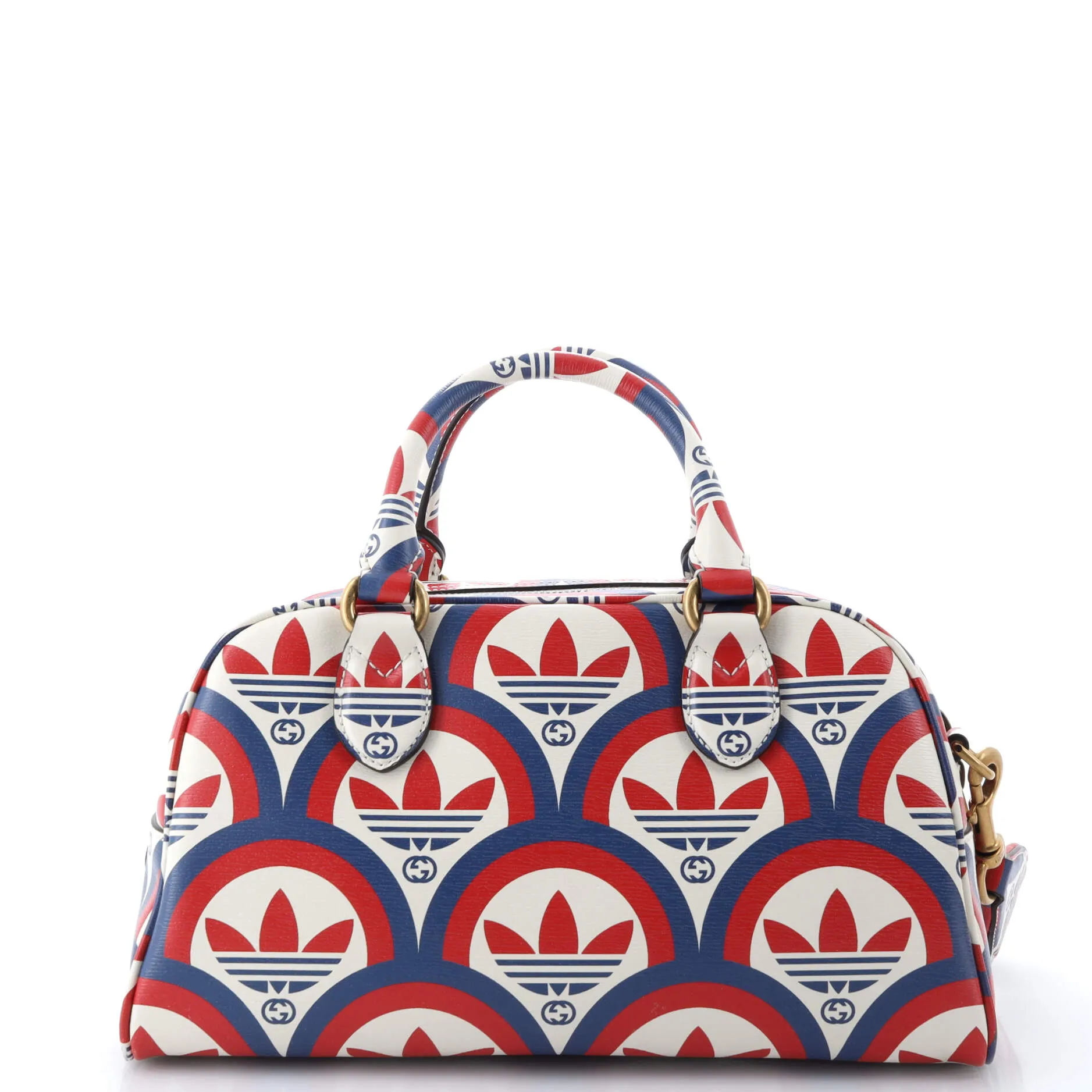 x adidas Duffle Bag Printed Leather Mini