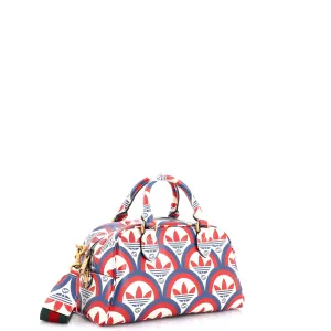 x adidas Duffle Bag Printed Leather Mini