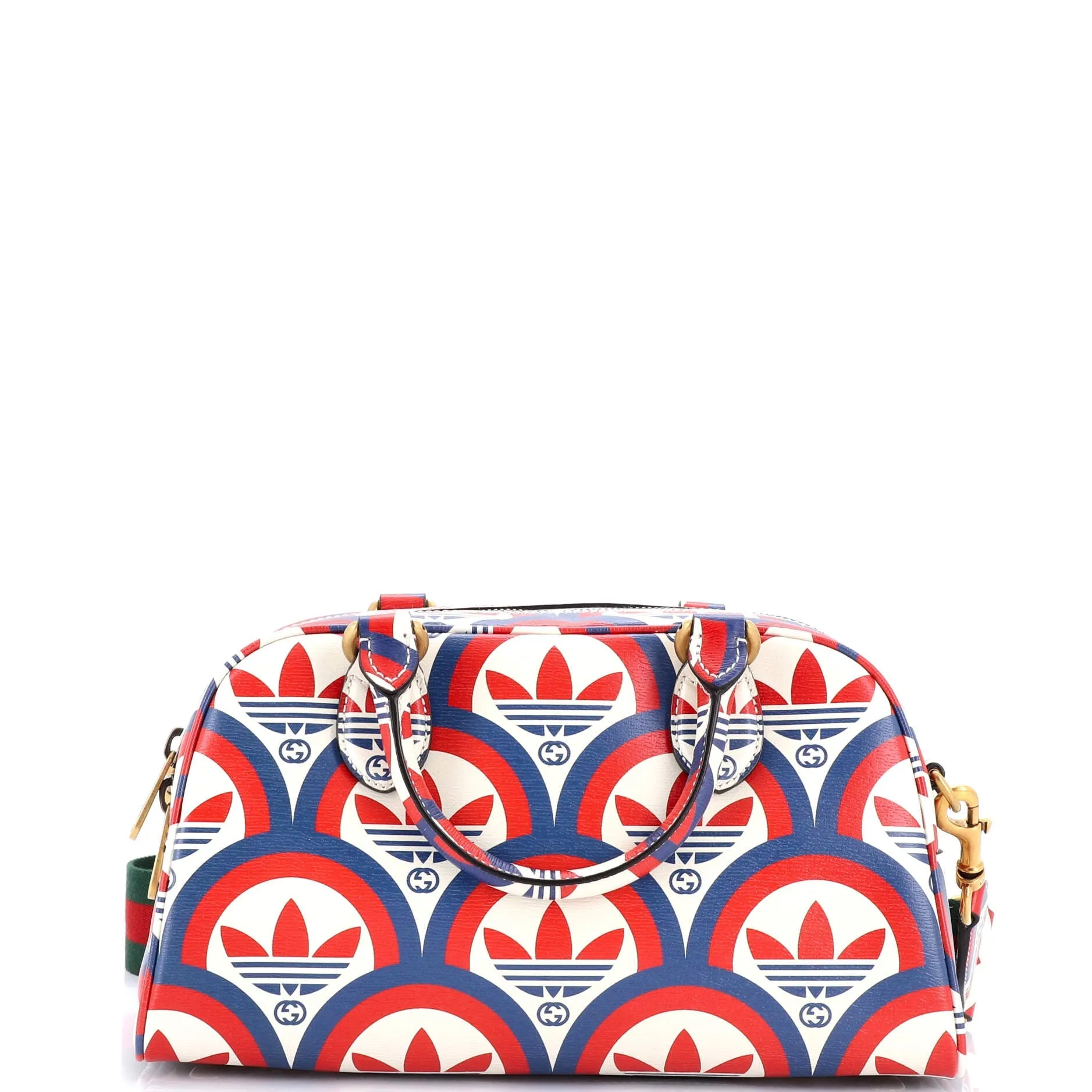 x adidas Duffle Bag Printed Leather Mini