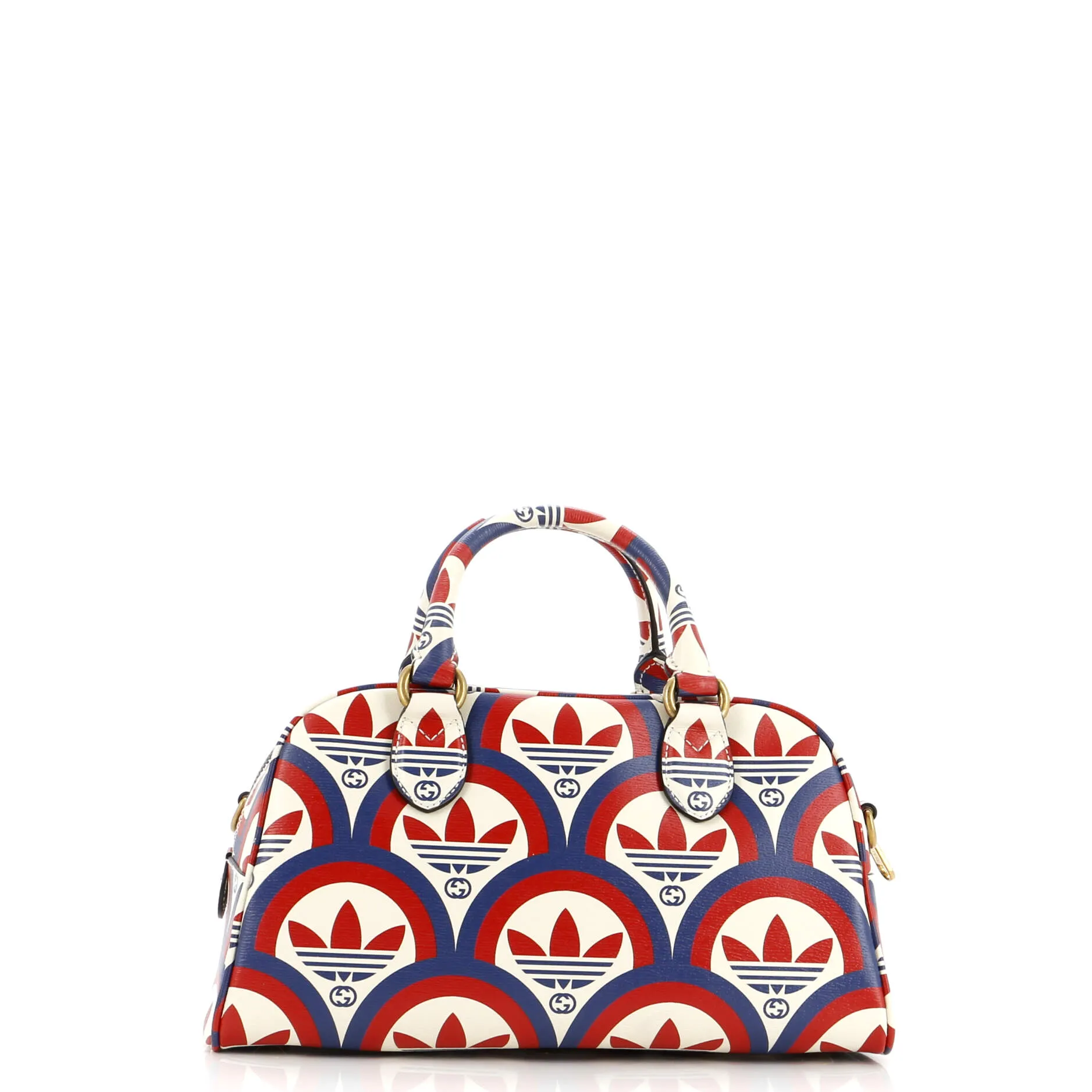 x adidas Duffle Bag Printed Leather Mini