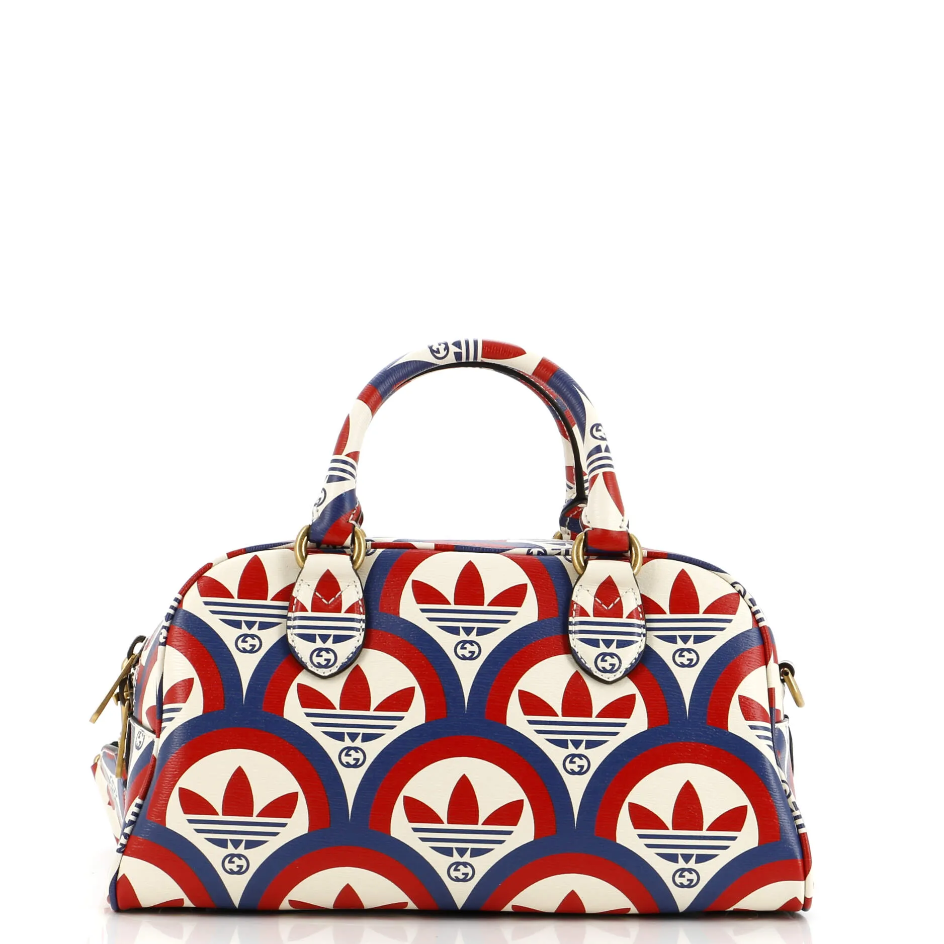 x adidas Duffle Bag Printed Leather Mini