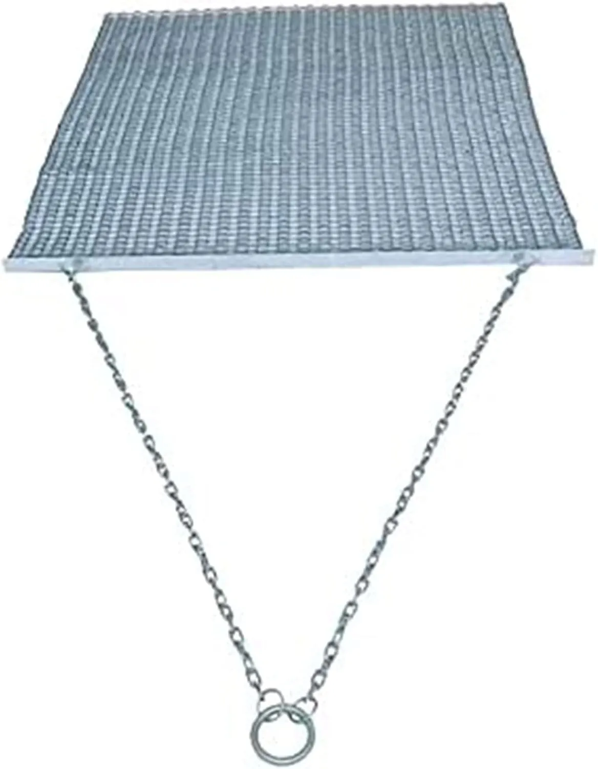 Yard Tuff Heavy Duty Durable Zinc and Steel Mesh Field Surface Leveling Field Drag Mat with Tow Chain and Tow Ring for Vehicle Assisted Pulling
