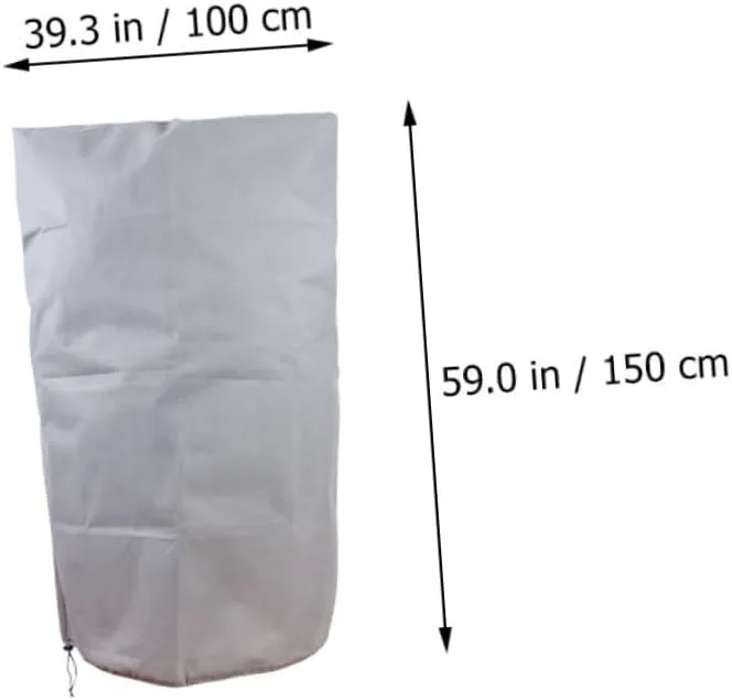 YARNOW Plant Covers Freeze Protection Winter Shrub Cover Cold-Proof Plant Bags