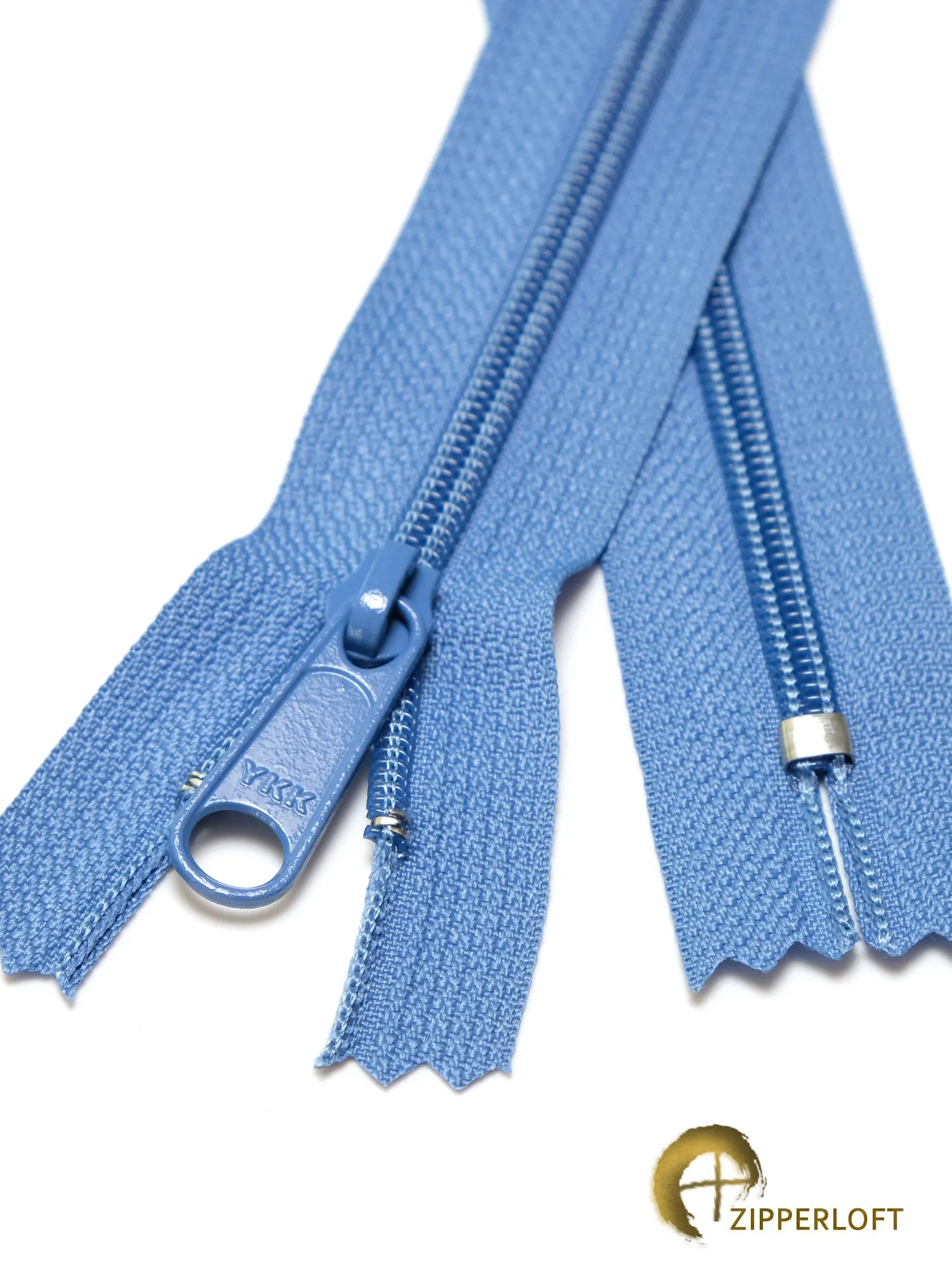 YKK #4.5 Heavy Duty Nylon Coil Purse Zipper (16/20/24") - 837 Admiral Blue
