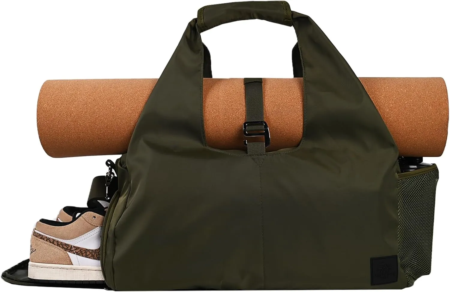 Yoga Bag for Women, Carryall Polyester Yoga Gym Bag Tote Bag for Pilates Bag Shoulder for Travel Office Beach Workout