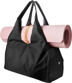 Yoga Mat Bag, Heavy Oxford Cloth Sport yoga Gym Bag, Travel Yoga Gym Bag with Yoga Strap, with Shoes Compartment and Wet Dry Storage Pockets, Fits Gym, Beach Park, Travel for Women & Men