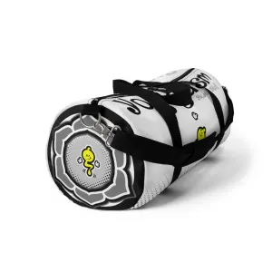 YOGAGASM-WHITE Duffel Bag