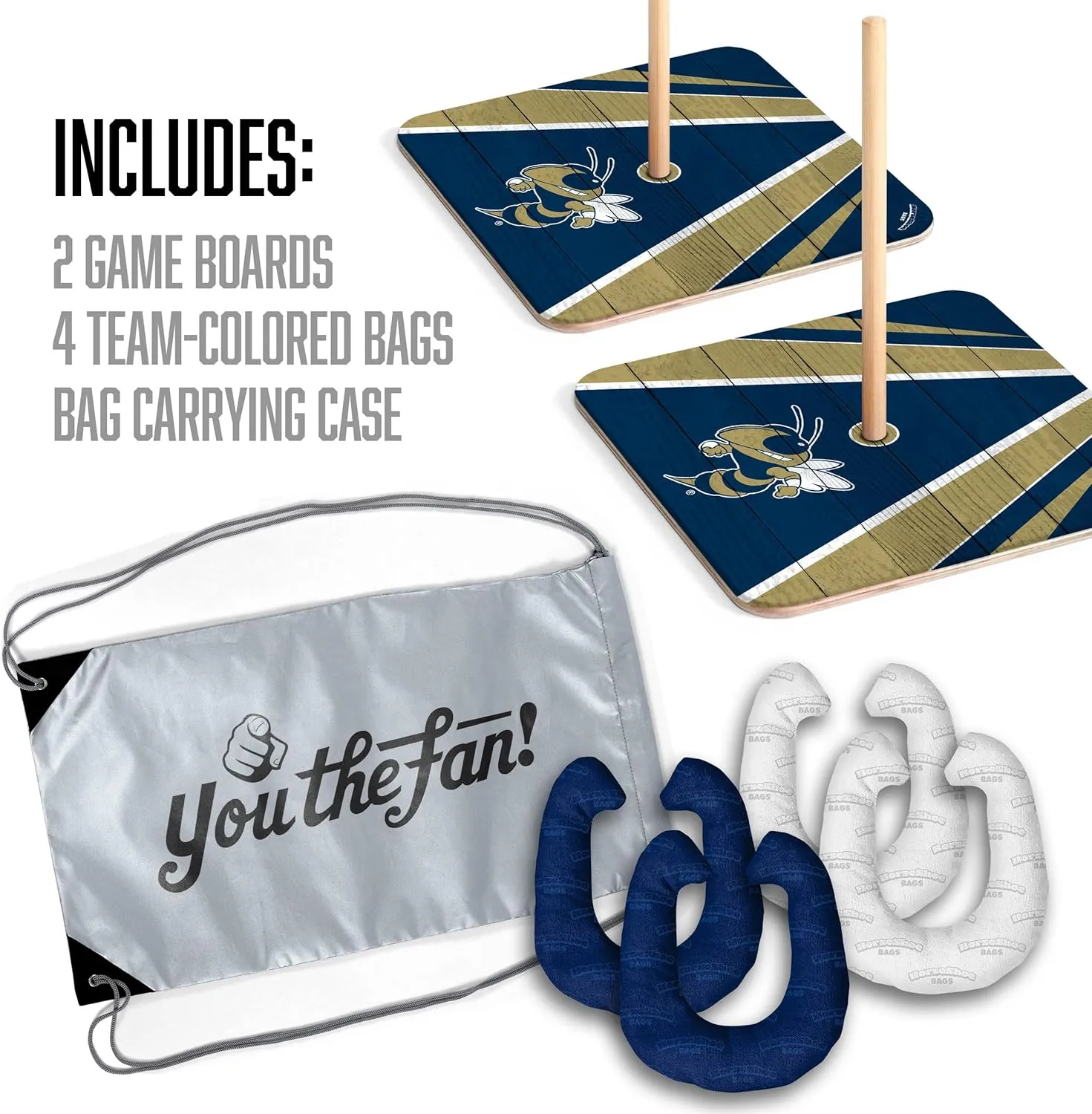 YouTheFan NCAA HorseShoe Bags Game