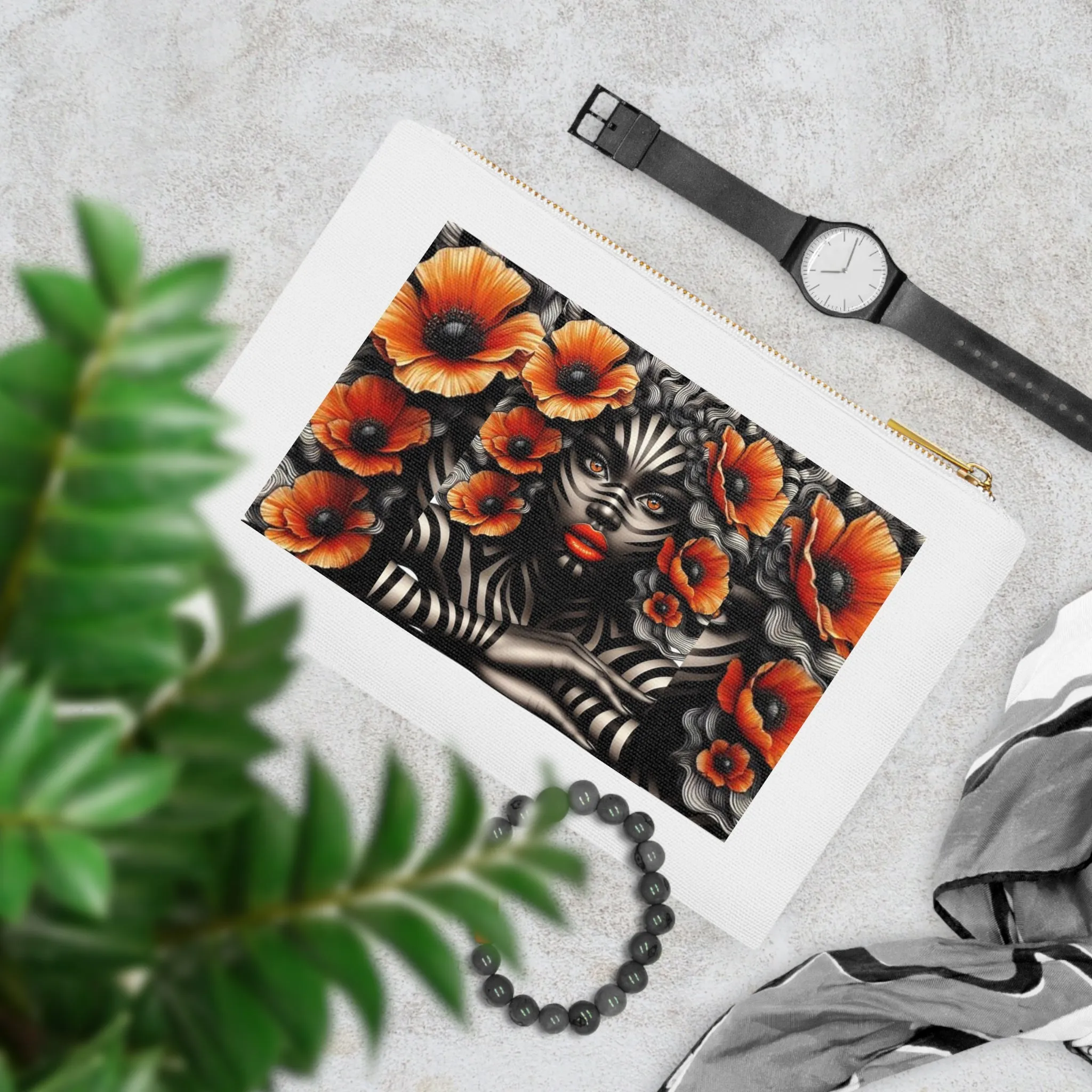 Zebra Fantasy Cosmetic Bag #ZF4