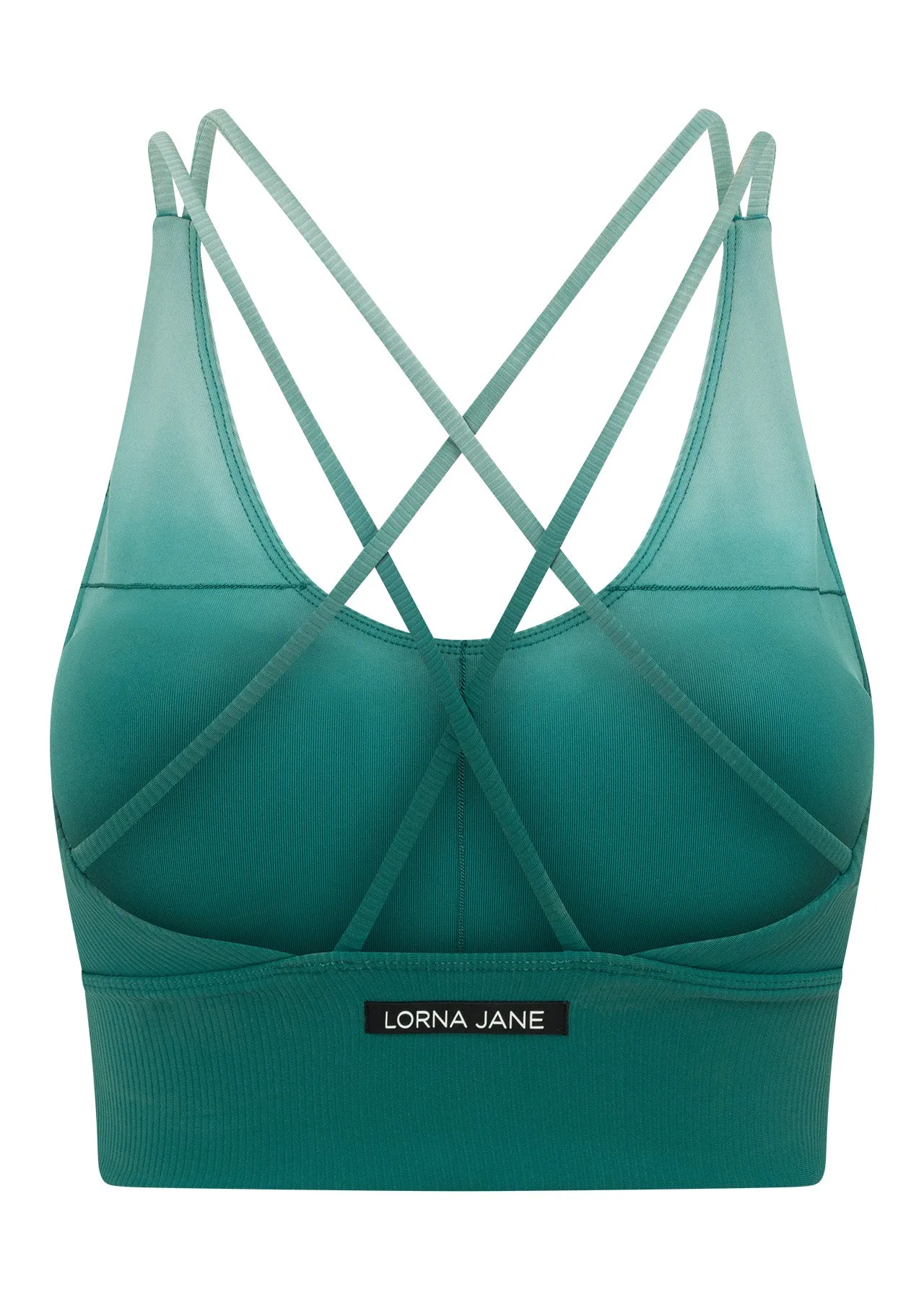 Zen Again Ombre Longline Sports Bra
